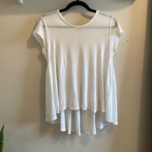 White Free People tee